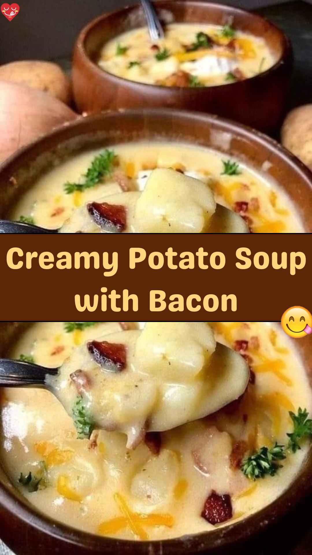 Creamy Potato Soup with Bacon