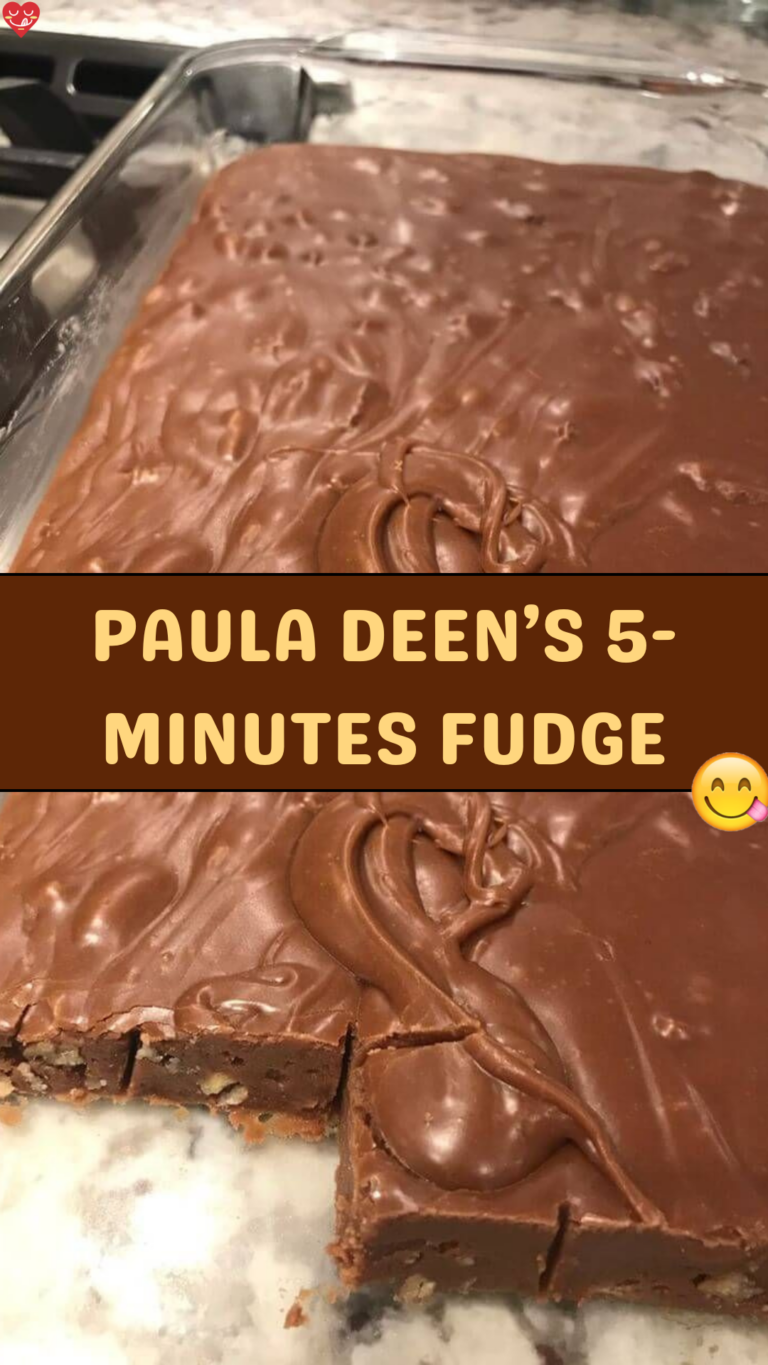 PAULA DEEN’S 5-MINUTES FUDGE - Family Dinner Recipes