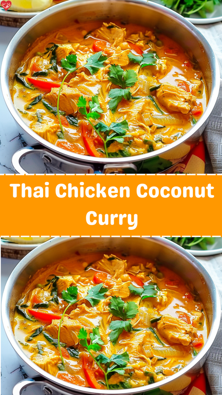 Thai Chicken Coconut Curry - Family Dinner Recipes
